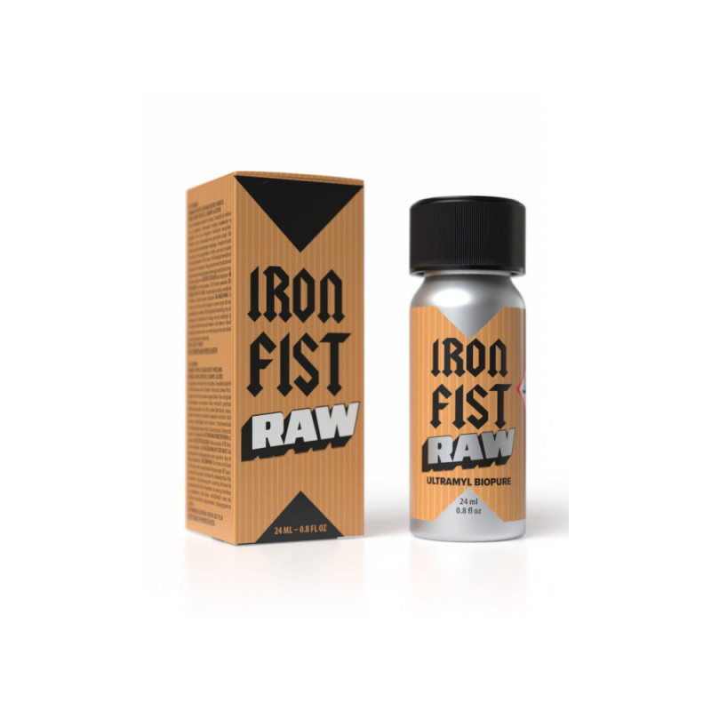 Poppers Iron Fist Raw - flacon aluminium 24 ml