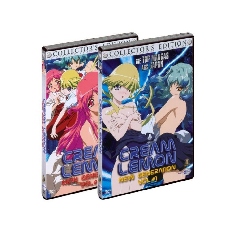 Pack Creme Lemon - DVD Manga